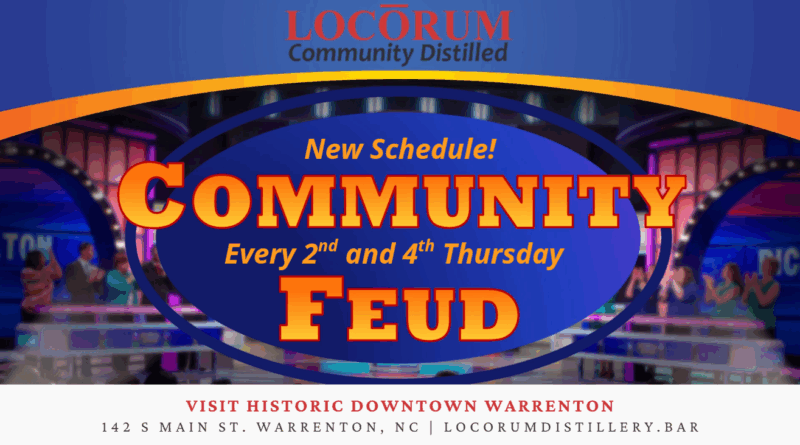 community feud locorum distillery warrenton nc