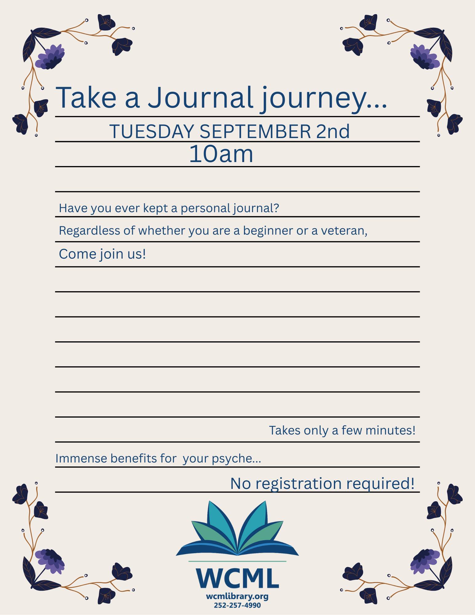 journal journey warren county memorial library warrenton nc