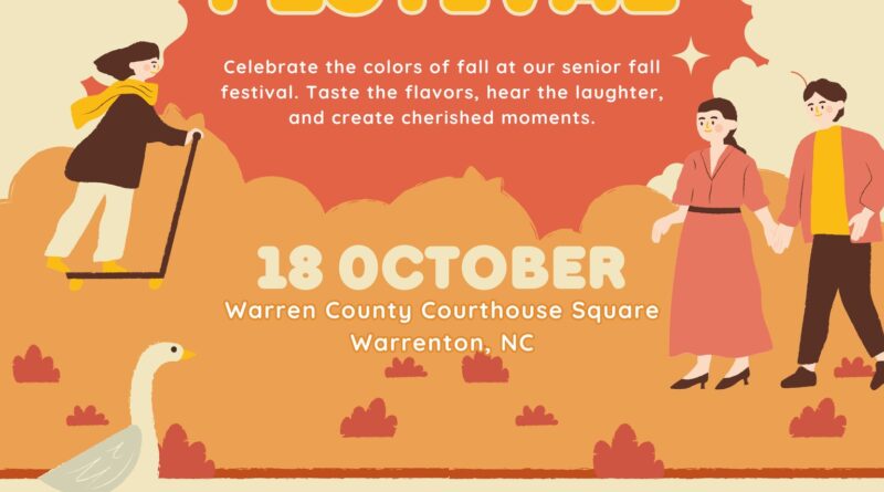 senior autumn festival unconditional senior care services warrenton nc october 2025