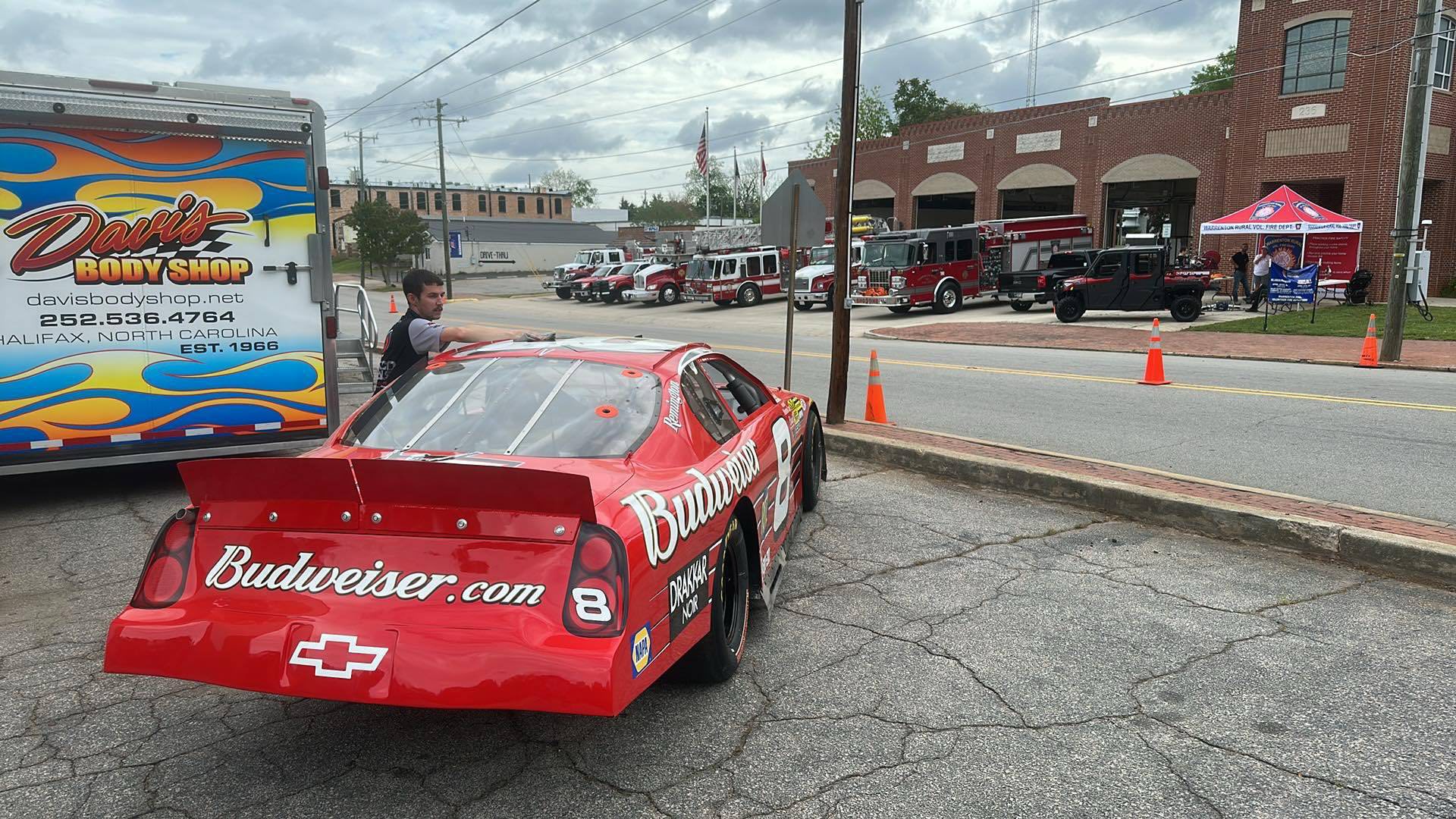 warrenton rural volunteer fire department open house touch a truck nc
