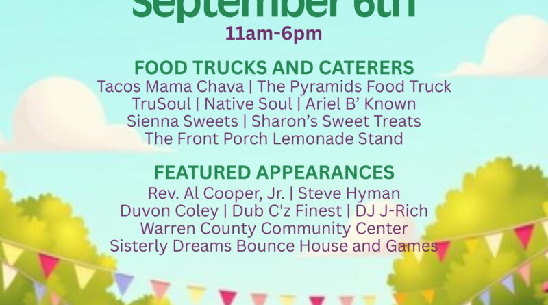 wc food festival warren county front porch grocery co-op warrenton nc sept 2025