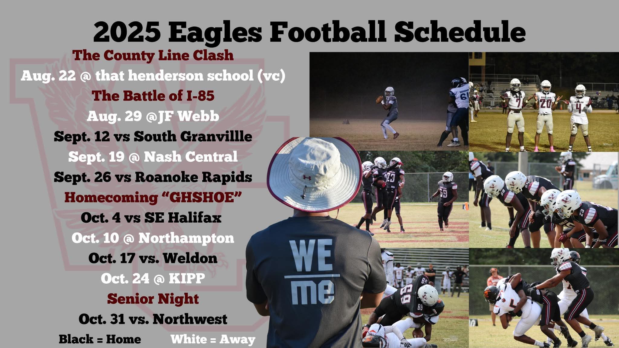 wchs eagles football 2025