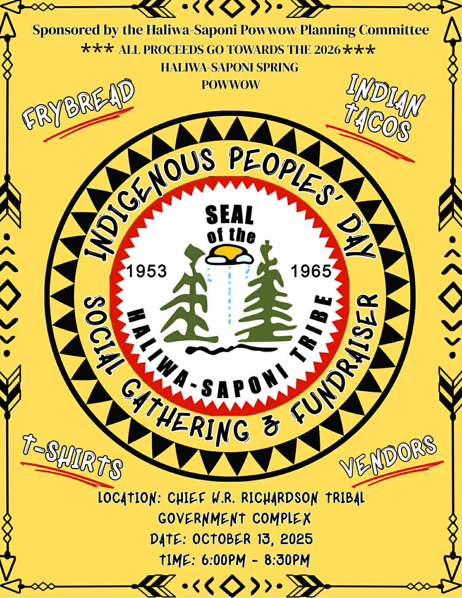 Indigenous peoples day haliwa saponi Oct 2025