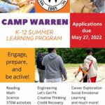 camp warren summer programs warren county schools 2022