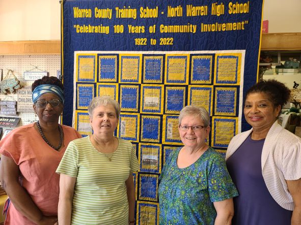 jereann king johnson deborah robertson betty rollinson martina williams warren county training school north warren high school quilt north carolina