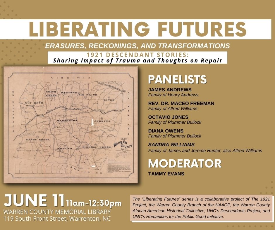 LIBERATING FUTURES 1921 Descendant Stories