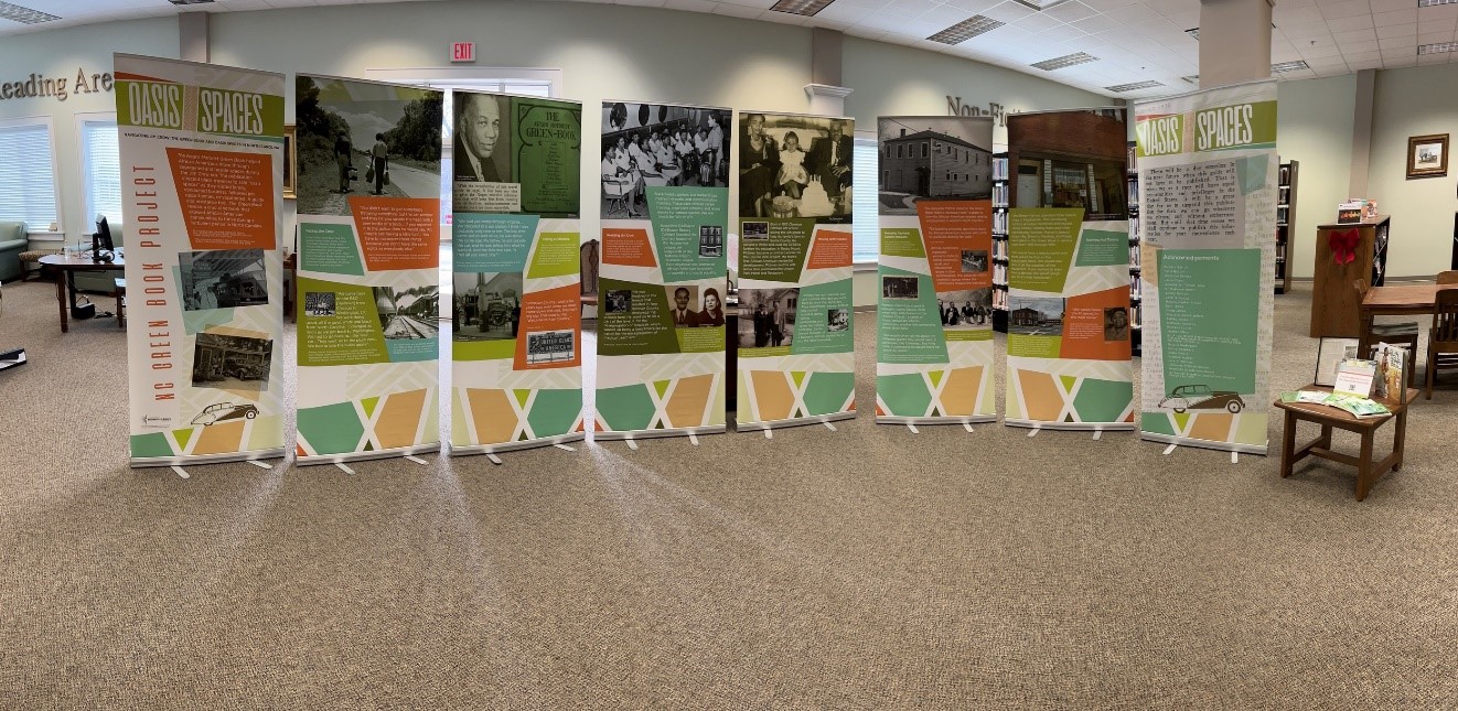 North Carolina Green Book Project Exhibit Warren County Memorial Library Warrenton NC