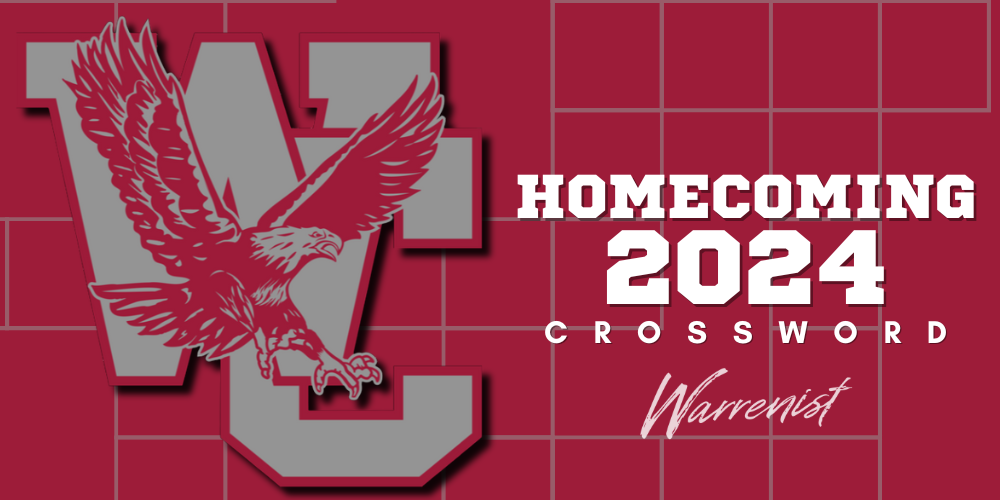 Warren County High School WCHS Homecoming 2024 Crossword North Carolina Warrenist Warrenton NC