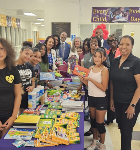 Warren County Middle School Governor Cooper School Supplies Donation September 10 2024 Warrenist