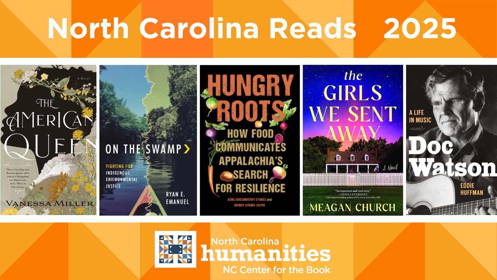 north carolina humanities reads 2025 books book picks