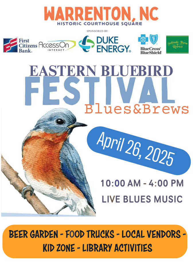 Eastern Bluebird Festival 2025 warrenton nc