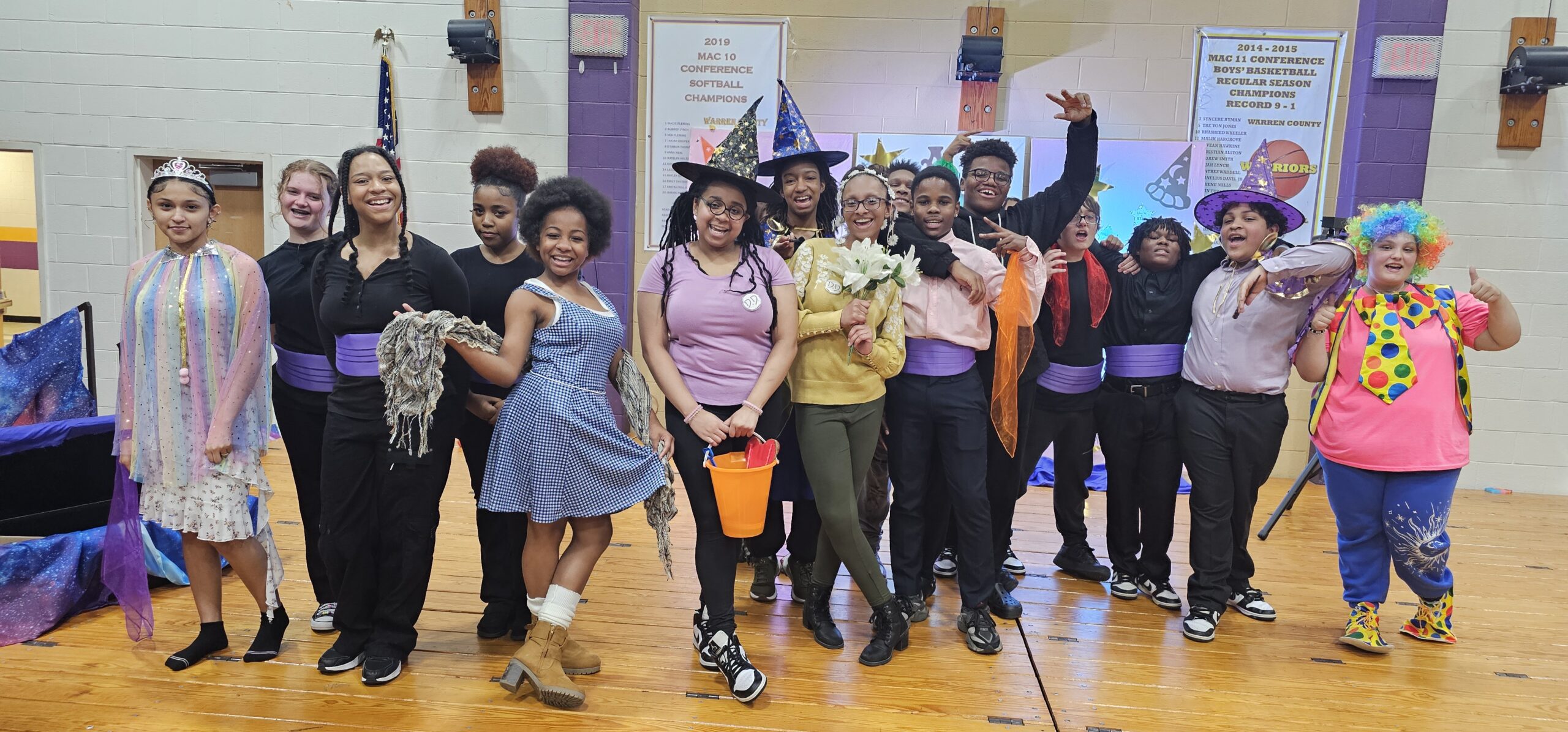 WCMS Musical Theatre Troupe A Little Bit of Magic cast May 30 2025 Warrenton NC Warrenist