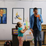 Dana Hill magic Warren County Memorial Library Summer Reading Program Warrenton NC 2025 Warrenist