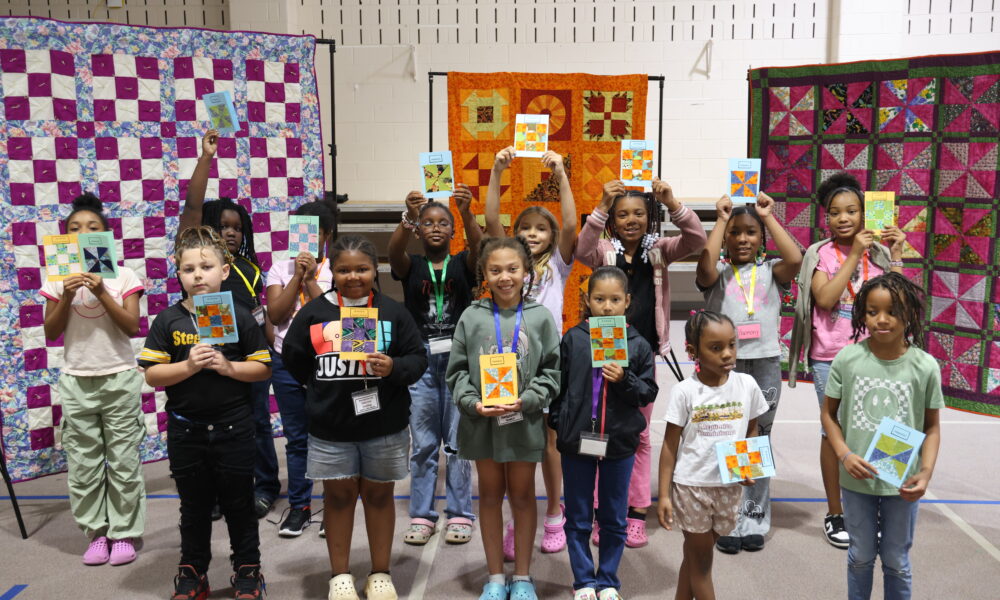Heritage Quilters Mariam Boyd Elementary Warrenton NC June 2025 Warrenist