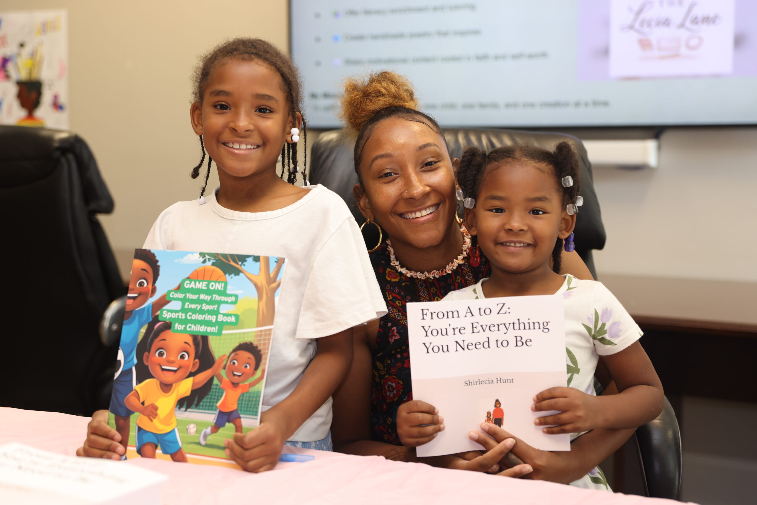 Shirlecia Hunt Author Book Signing Lecia Lane Warren County Memorial Library Warrenton NC July 26 2025 Warrenist