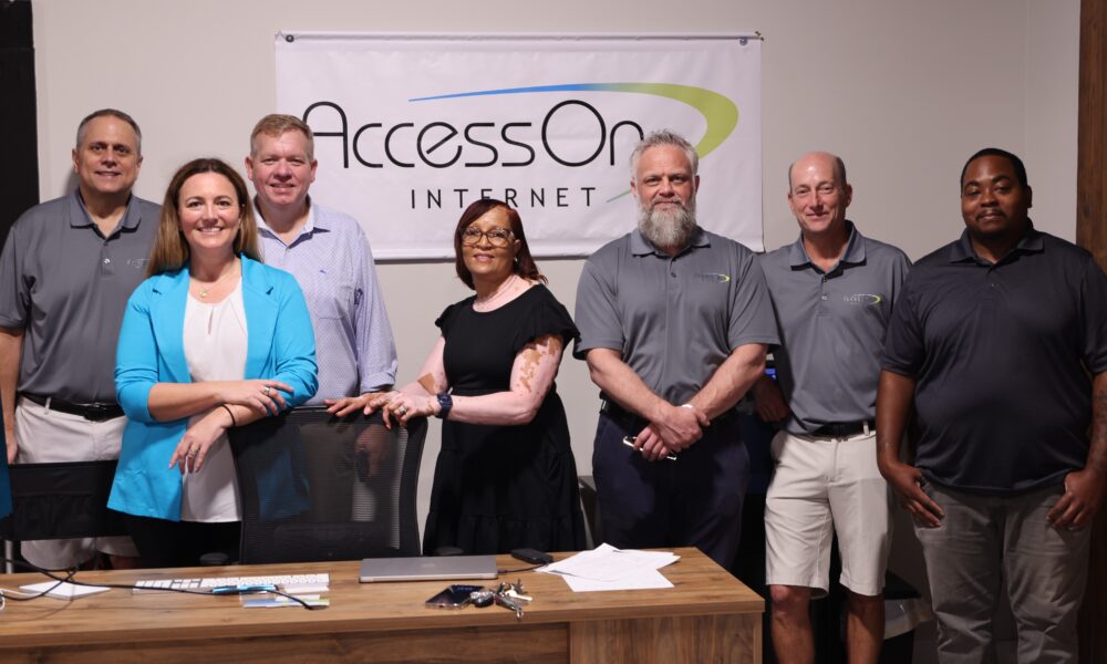 AccessOn Internet Ribbon Cutting Ceremony Warrenton NC Warrenist August 2025