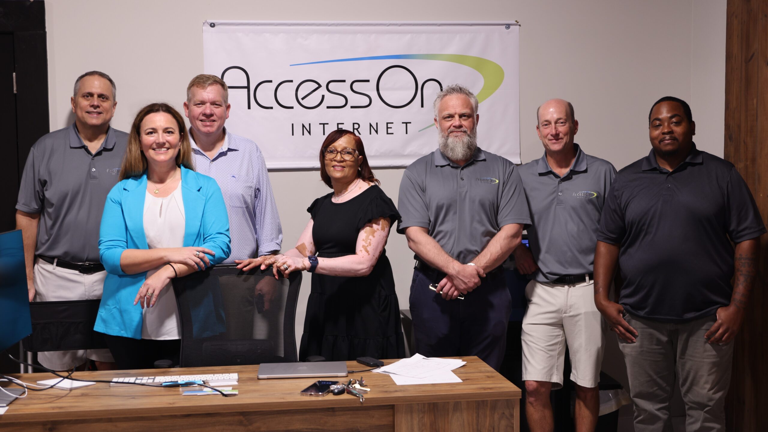 AccessOn Internet Ribbon Cutting Ceremony Warrenton NC Warrenist August 2025