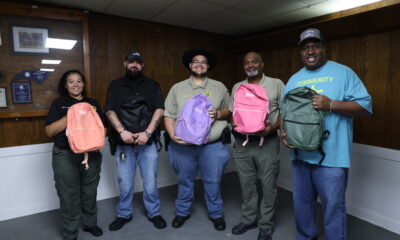 Back to School Giveaway Community Law Enforcement Warren County Warrenton NC August 2025 Warrenist