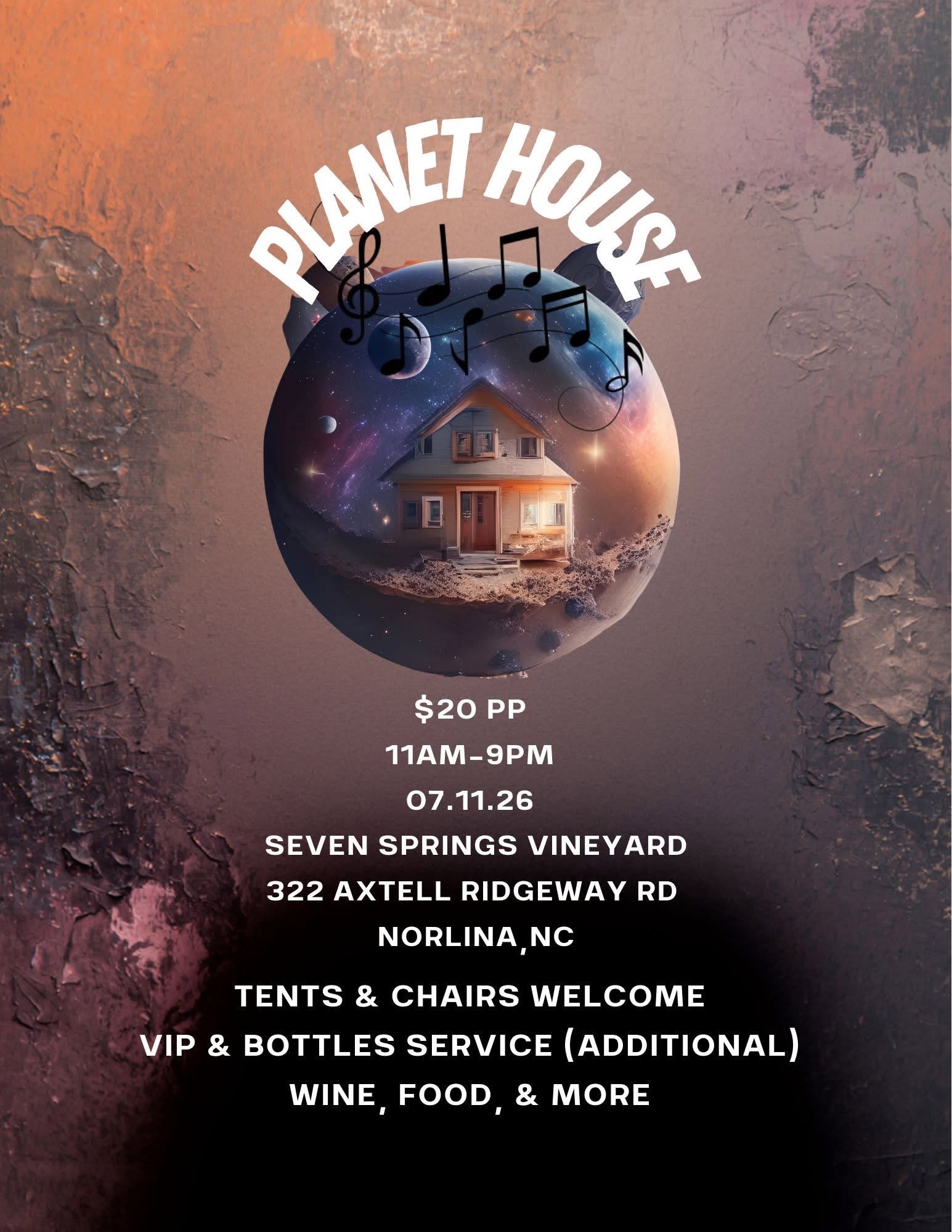planet house seven springs farm and vineyard norlina nc