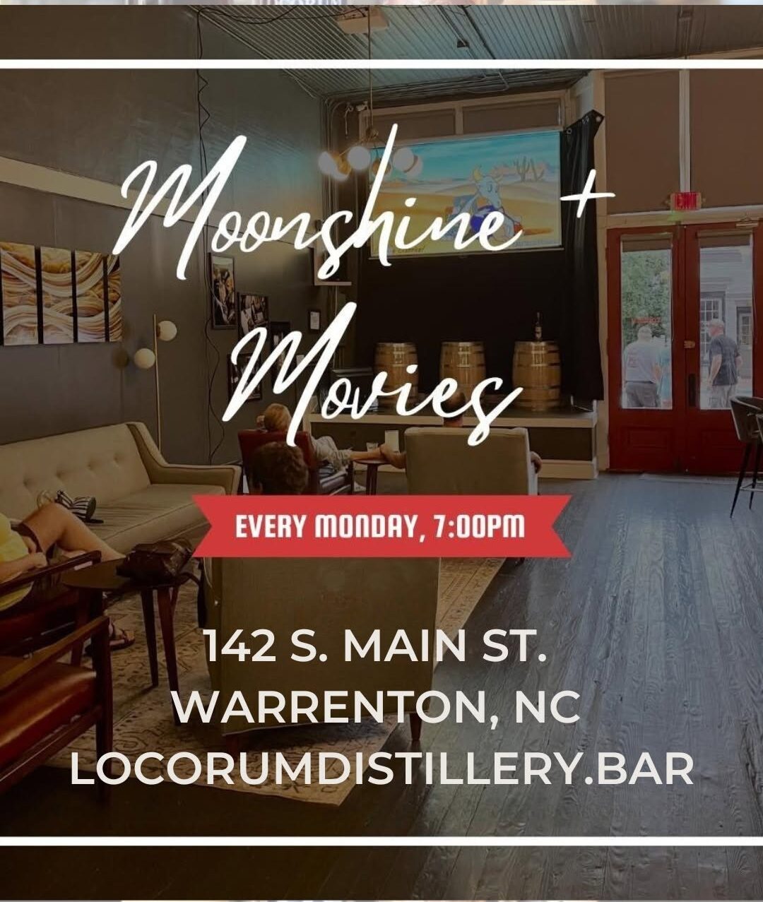 moonshine and movies locorum distillery warrenton nc