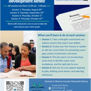 workforce development series warren county economic development warrenton nc